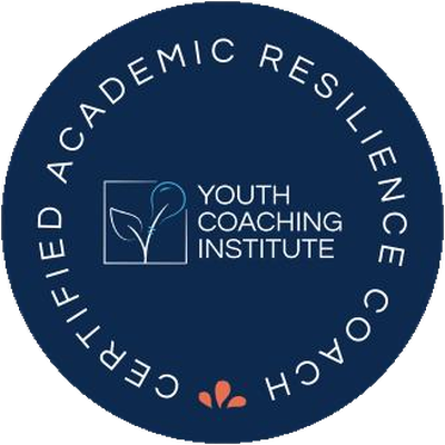 Certified Academic Resilience Coach badge from the Youth Coaching Institute